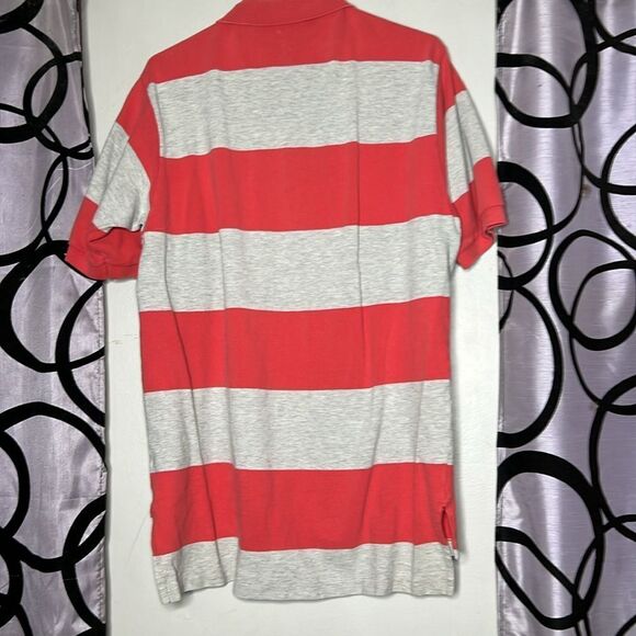 Vintage Polo by Ralph Lauren, blue label, striped polo shirt, size large - Picture 13 of 14